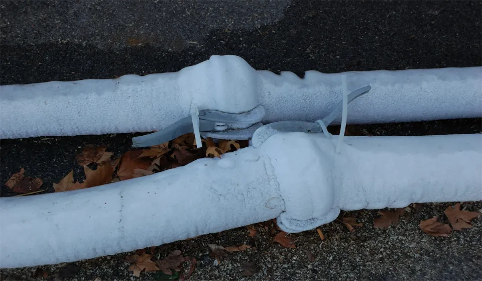 How long for pipes to thaw naturally