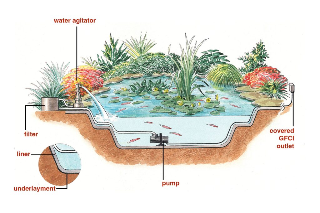 How to build a pond